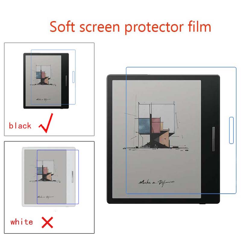 Matte Anti Glare Screen - Matte/blendfreie, klare HD-PET-Displayschutzfolie für BOOX Go