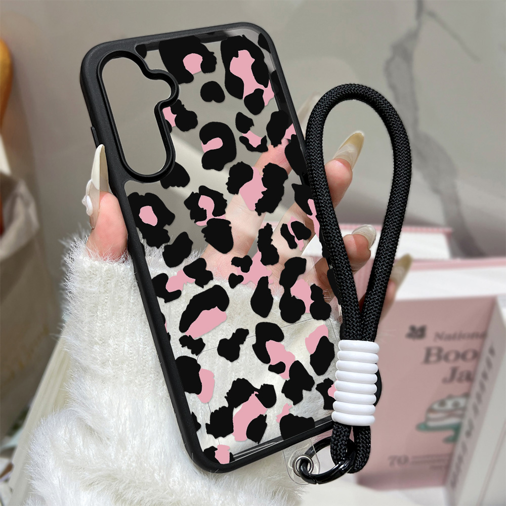 Samsung Galaxy A55 - Leopardenmuster Handyhülle für Samsung Galaxy S25