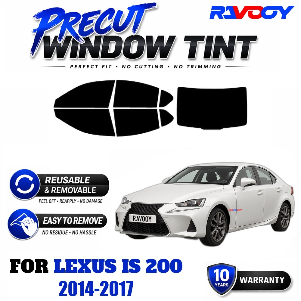 RAVOOY Vorgeschnittene Fenster – Air Bubble Remover Bewertung und Preis
