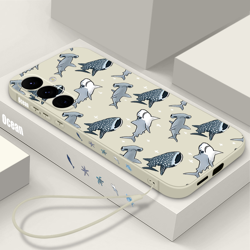 Cartoon Shark Telefon Fall Für – Samsung Galaxy A55 Bewertung und Preis