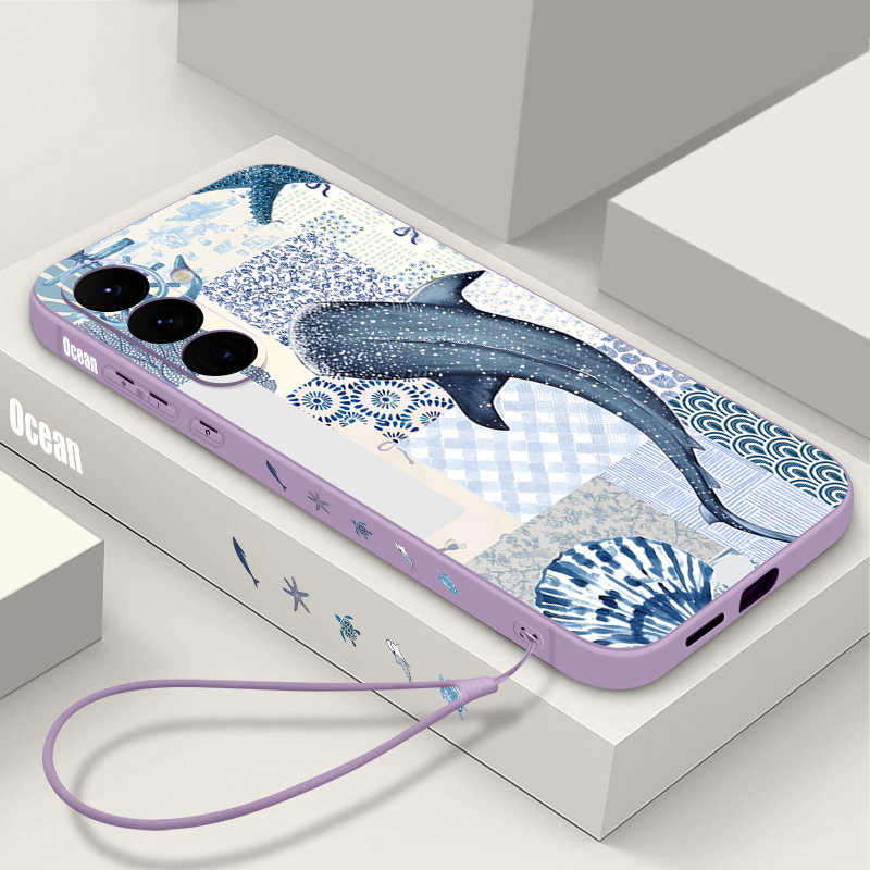 Fischmuster-Lanyard-Handyhülle – Samsung Galaxy A55 Bewertung und Preis