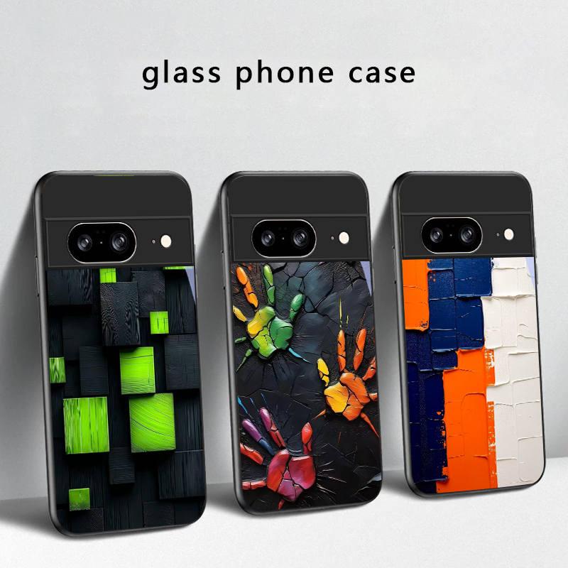 Handyhülle aus schwarzem Glas  – Google Pixel 9 Bewertung und Preis